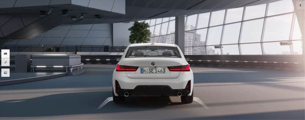 BMW G20 Rear View